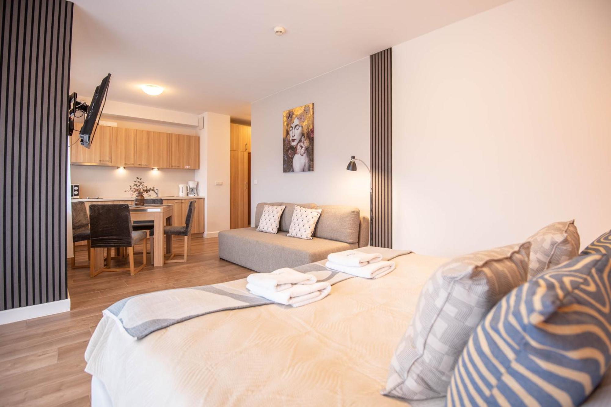 Apartamenty Na Wyspie - Aquamarina - Parking Świnoujście Esterno foto